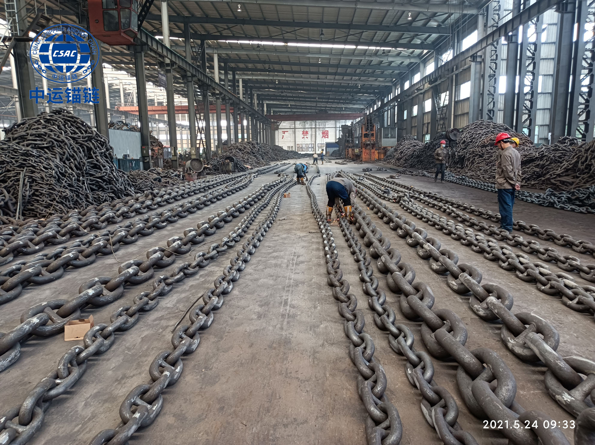 Stud Link Anchor Chain In Qinhuangdao--China Shipping Anchor Chain ...